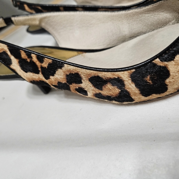 Michael Kors Leopard Heel Size 9 - Picture 5 of 9